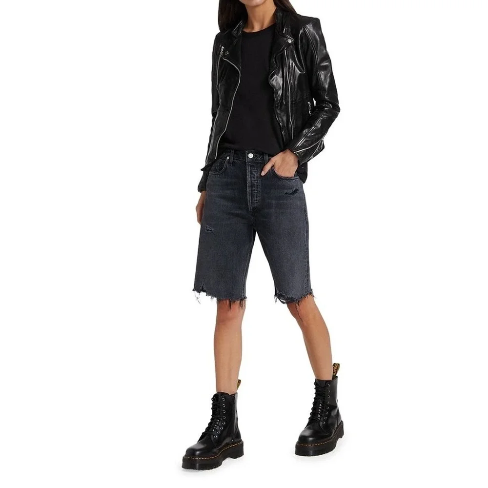 Citizens of Humanity Ambrosio High-Rise Bermuda Shorts Size 26 New with‎ Tags